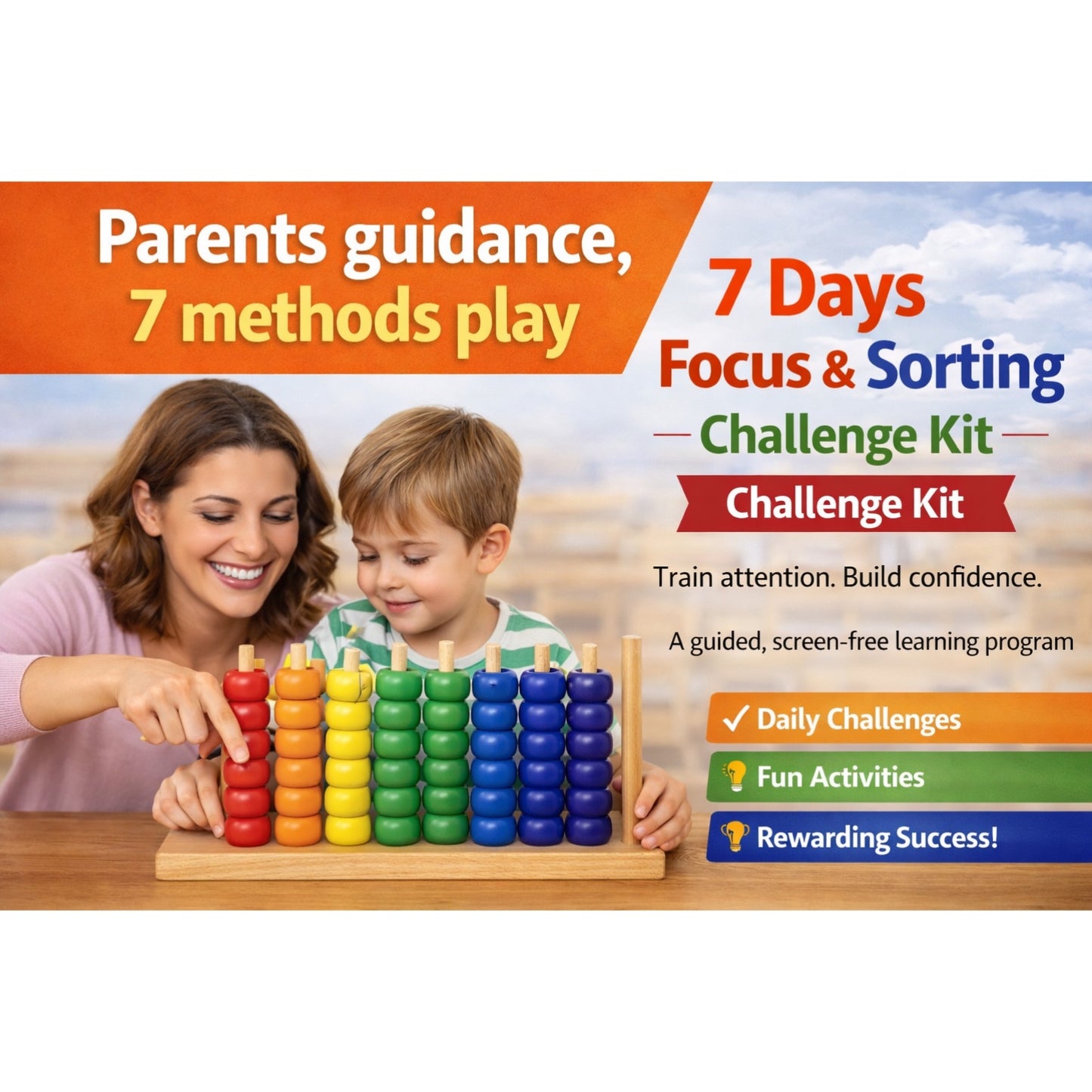 7 Days Focus & Sorting Challenge Kit