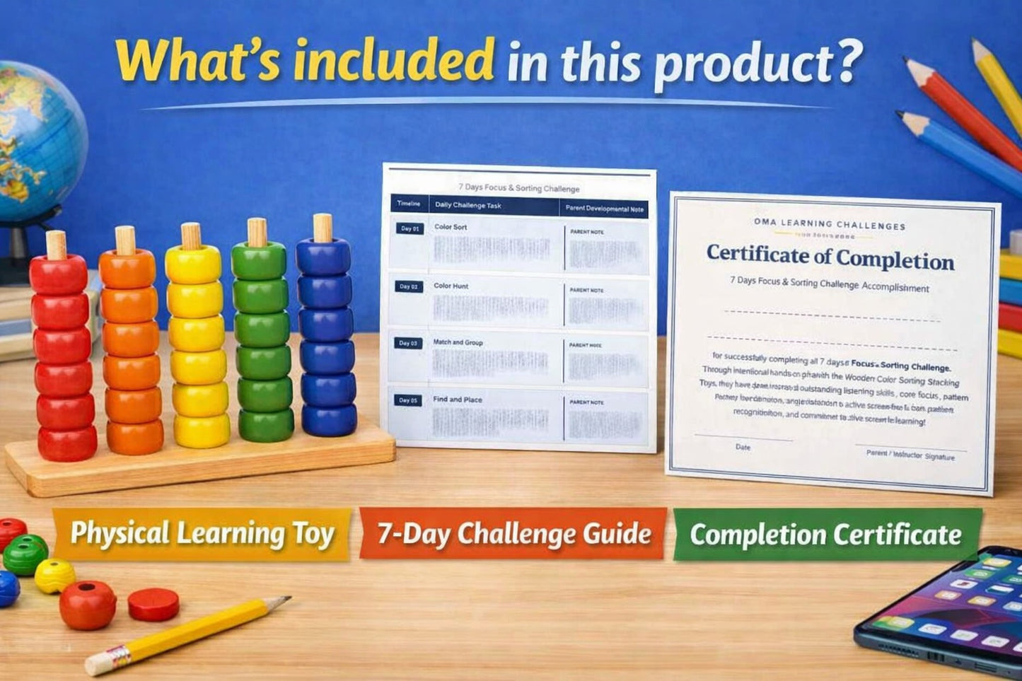 7 Days Focus & Sorting Challenge Kit